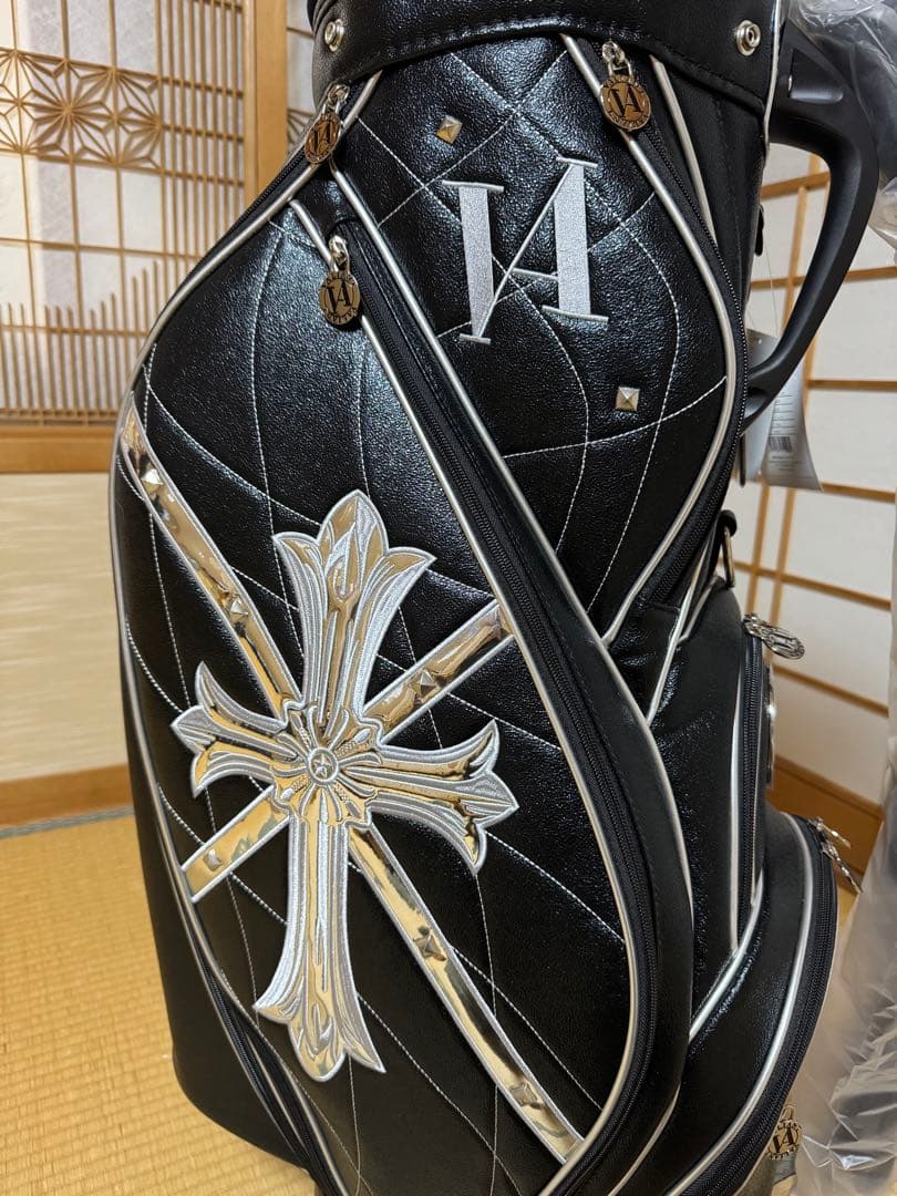 ジオゴ【新品・未使用】VALIANT キャディバッグ ブラック/シルバー