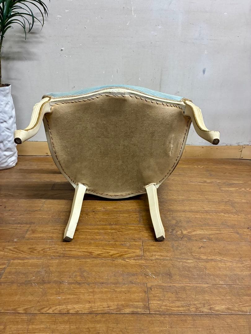 管418☆イタリア製☆アンティーク☆姫系☆ロココ調☆アームチェアー