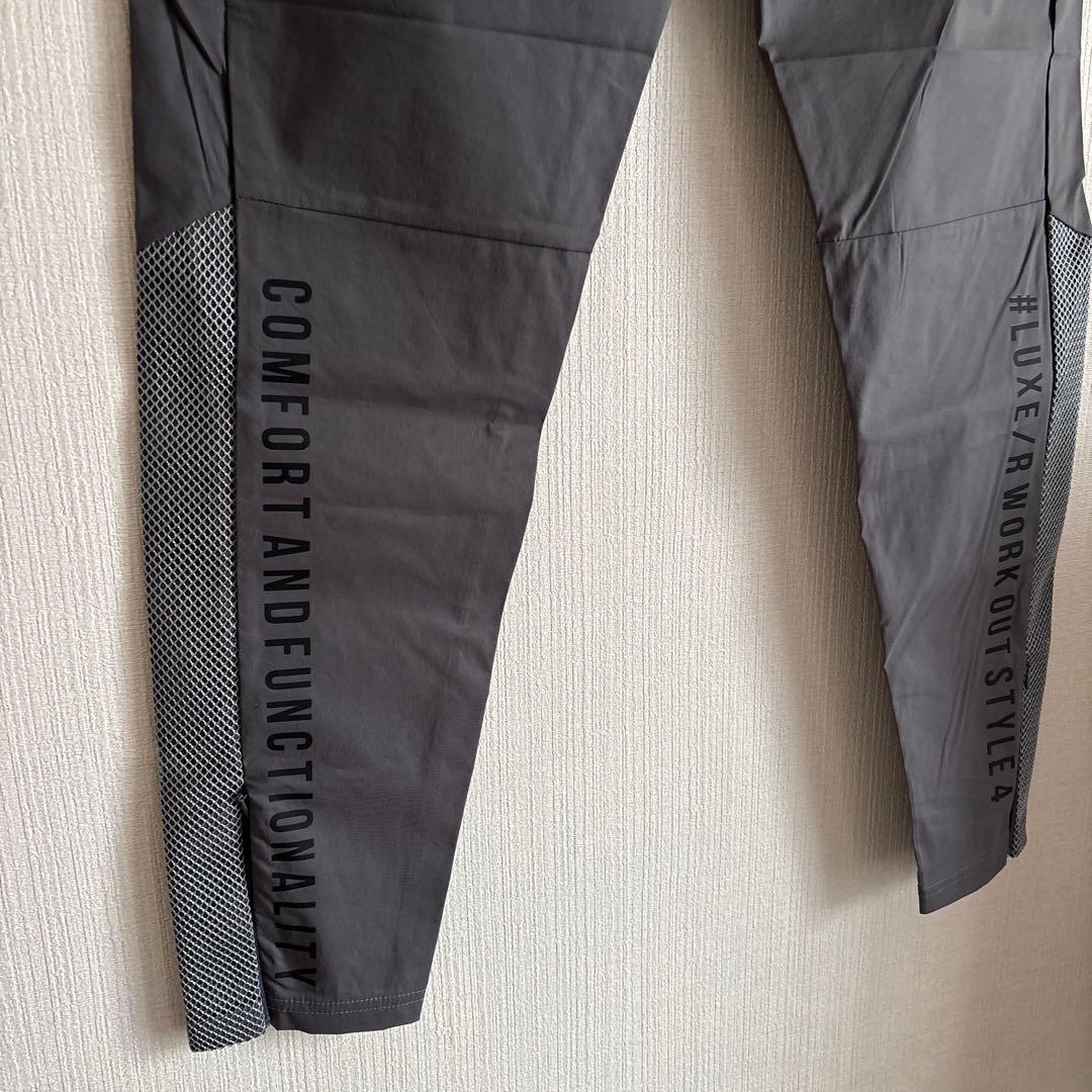 LUXE/R ラグジュ パンツ ゴルフ 細身 タイト スリム チャコール L