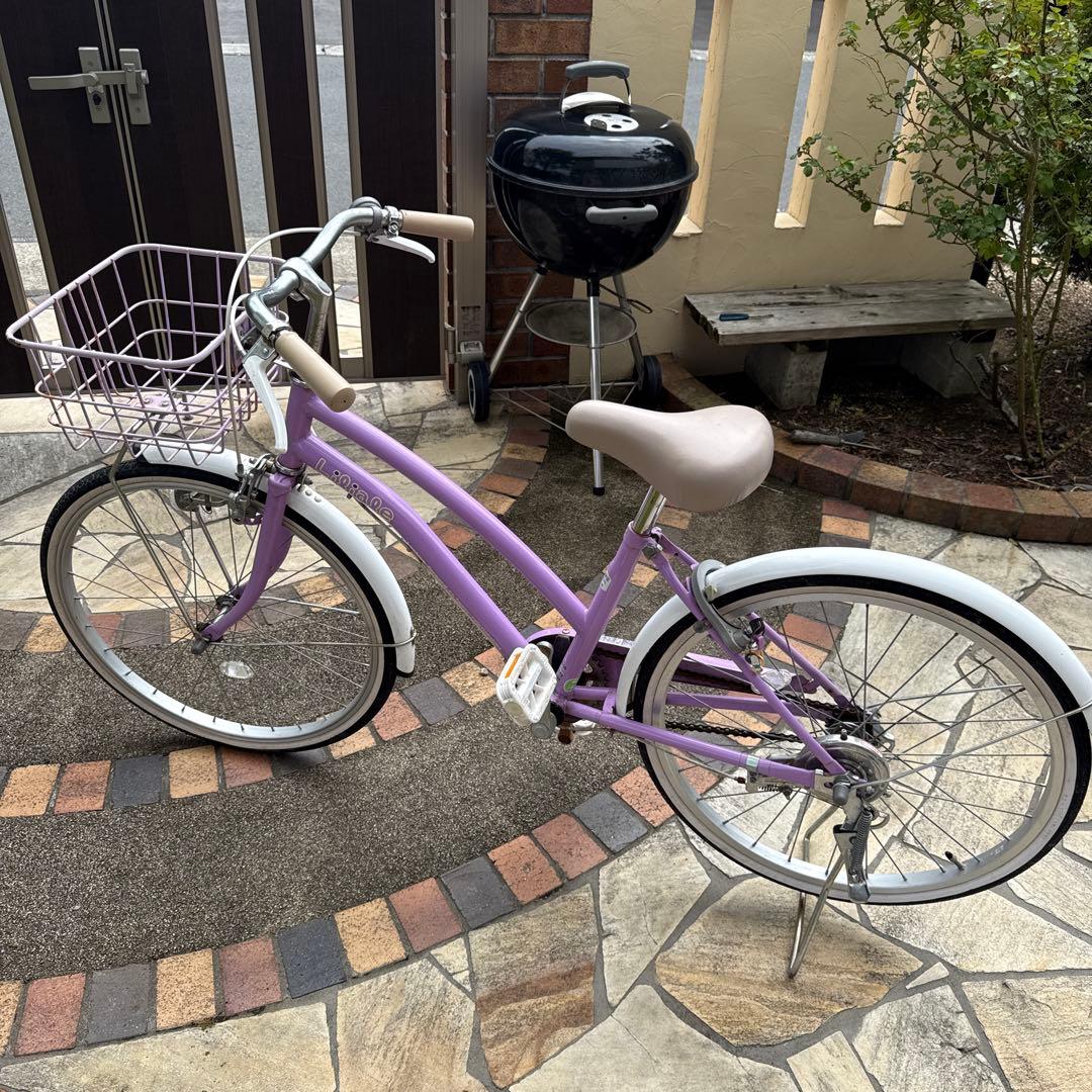 子供自転車 22インチ リリアーレ パープル