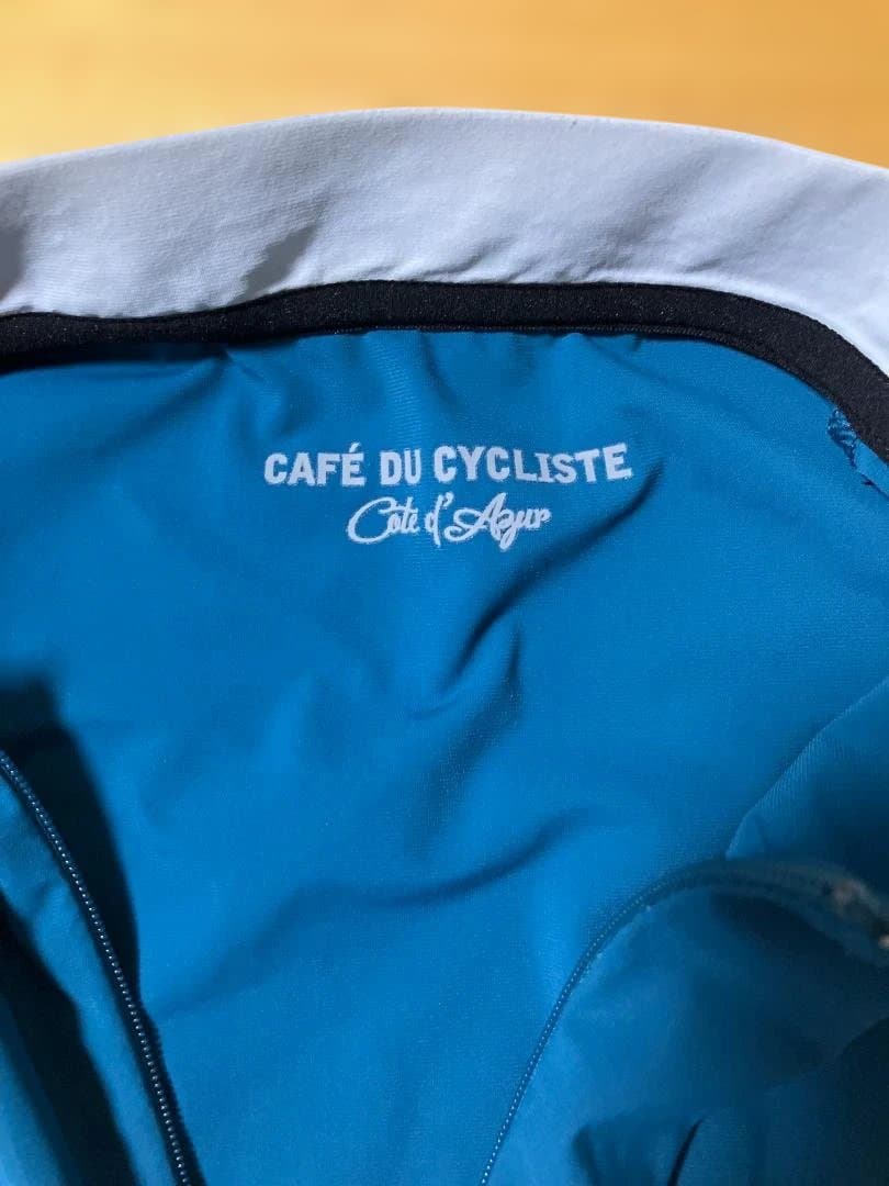 CAFÉ DU CYCLISTE 半袖サイクルジャージ S 青