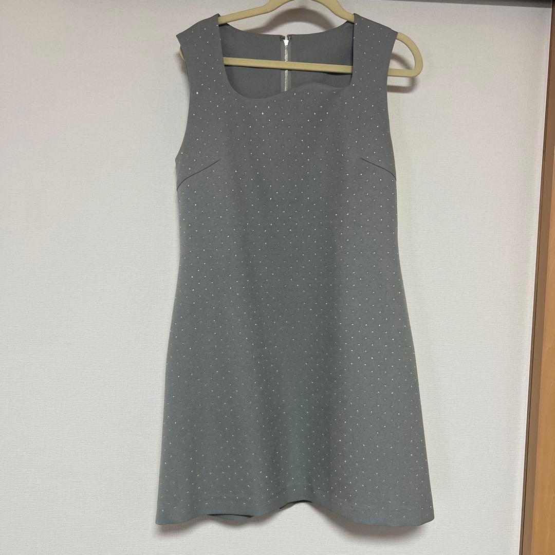 エイミーイストワール ビジュートリムミニワンピース - メルカリ