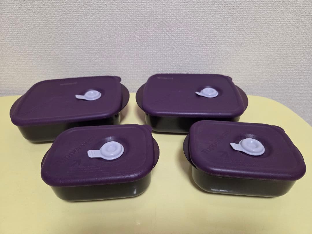 ☆値下中☆【新品・未使用】タッパーウェア ロックンサーブ 4個セット