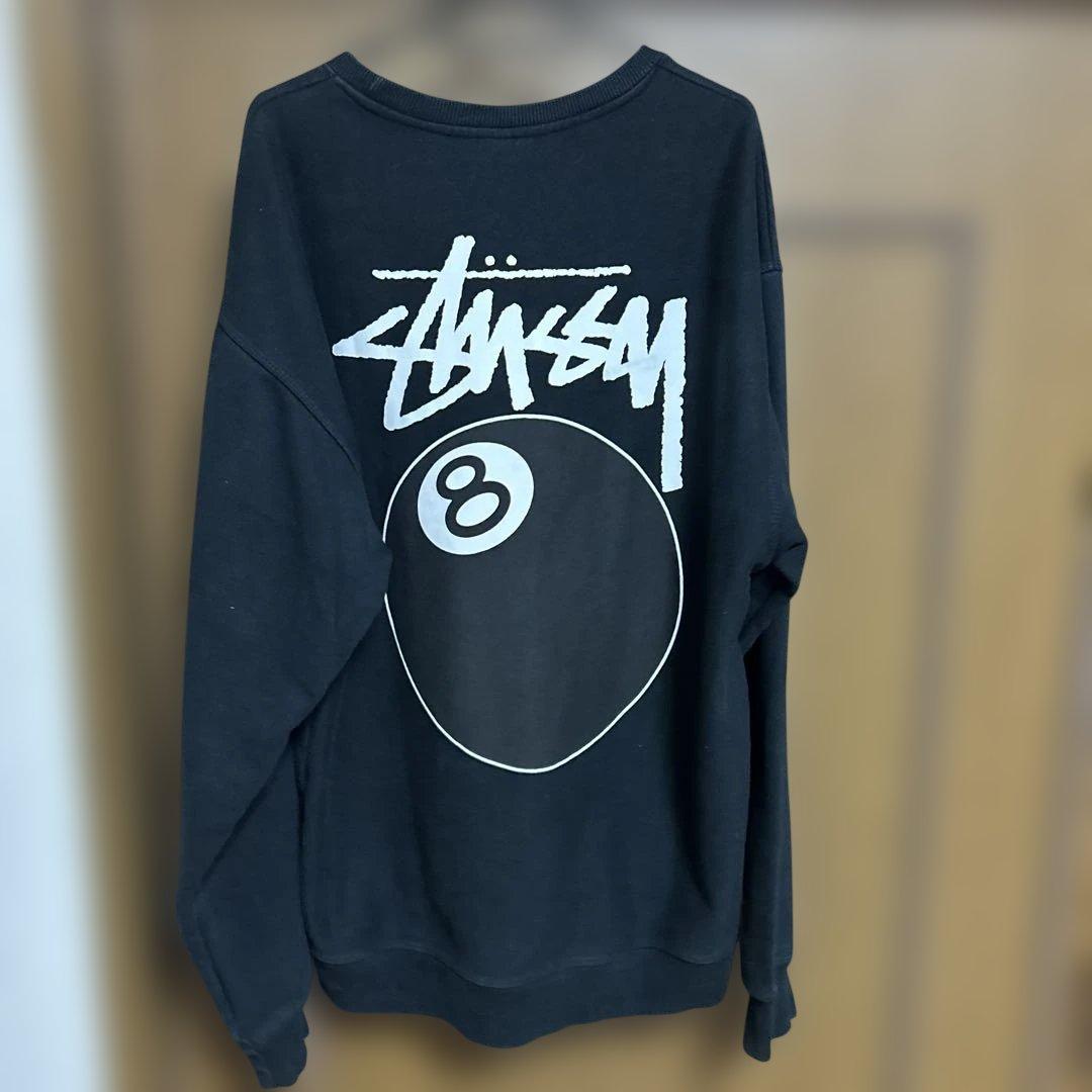 Stussy 8ボールプリント スウェット