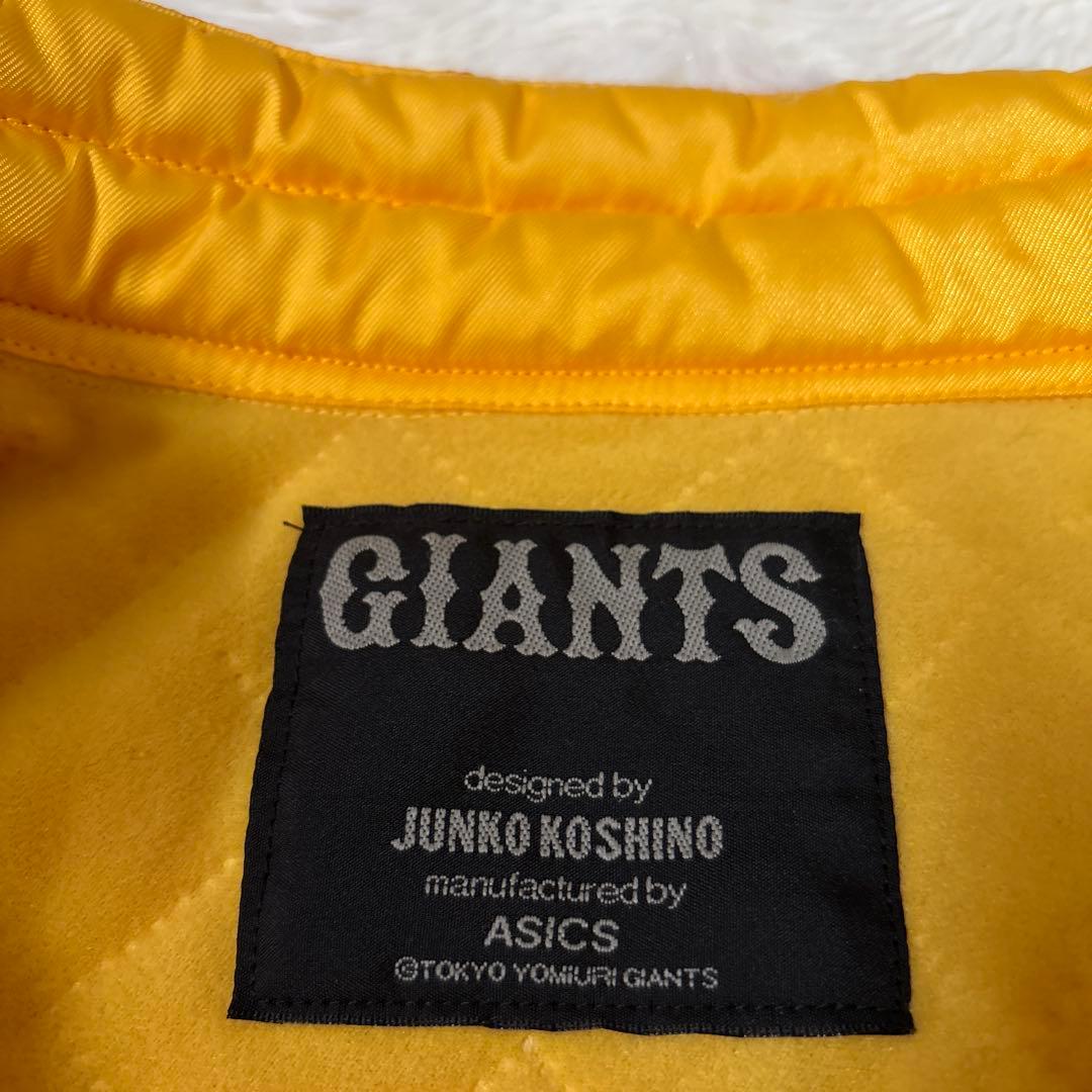 ASICS GIANTS ブルゾン コシノジュンコ オレンジ　ジャイアン LL