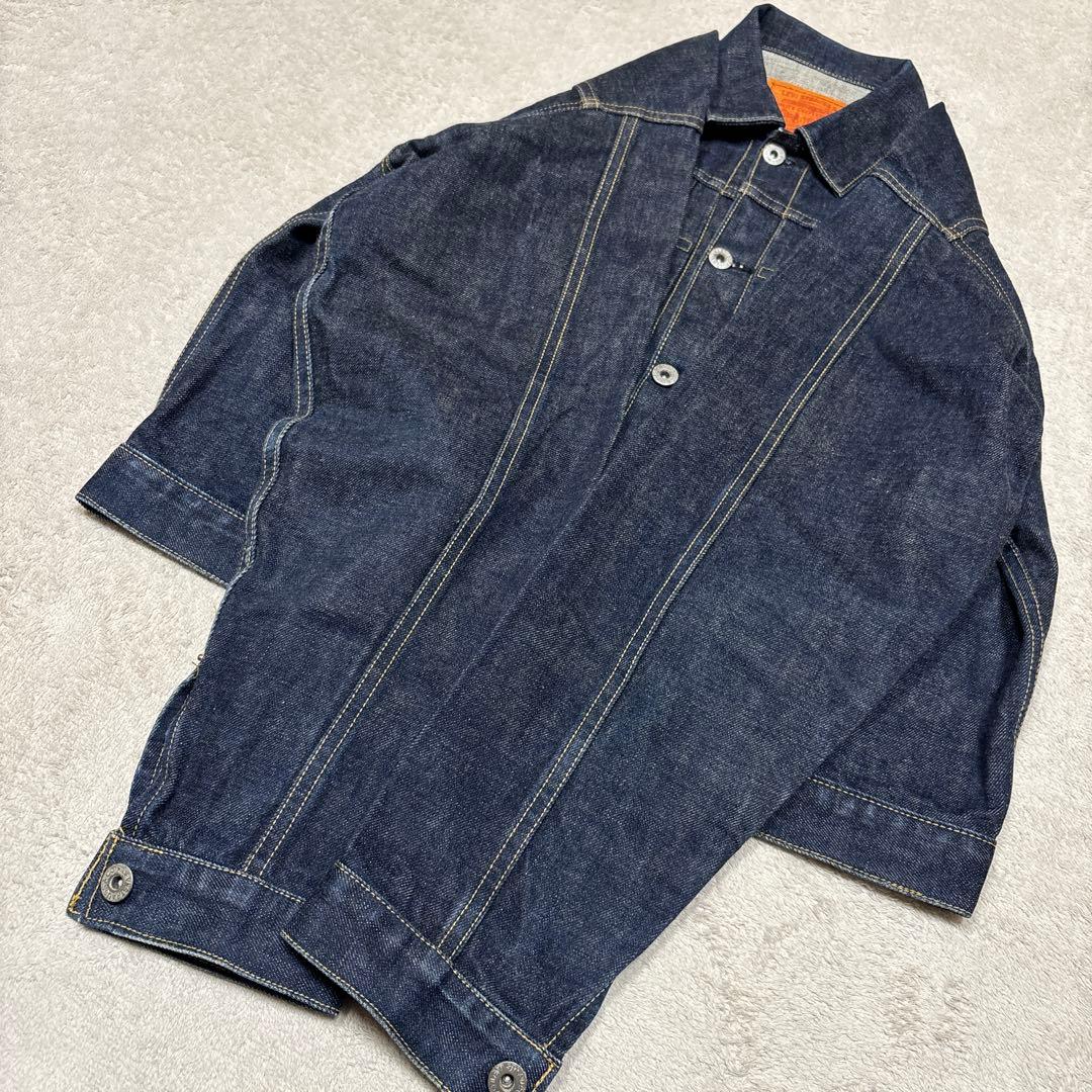 未使用級✨96年10月製◎濃紺ドス黒 リーバイス 71506 大戦モデル 40