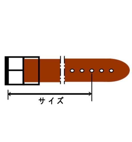 6ミリ厚ヌメ革ベルトG3バックル 極厚ベルト