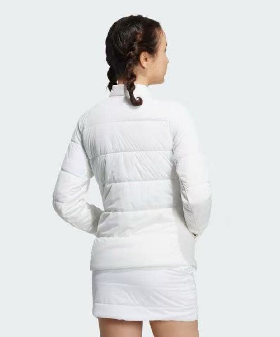 白Lサイズ早い者勝ち‼️ 新品 即日発送アディダスゴルフ女性中綿