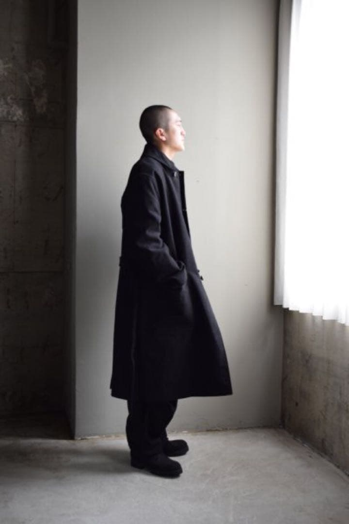 COMOLI 25awモールスキンミリタリーコートsize2新品