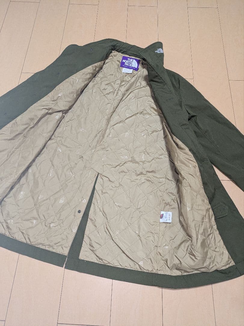 未使用 NORTH FACE BEAMS別注 ステンカラーコートM オリーブ