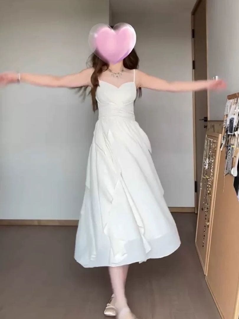 春夏♪ロングドレス シンプル デザイン 女子会 パーティー用