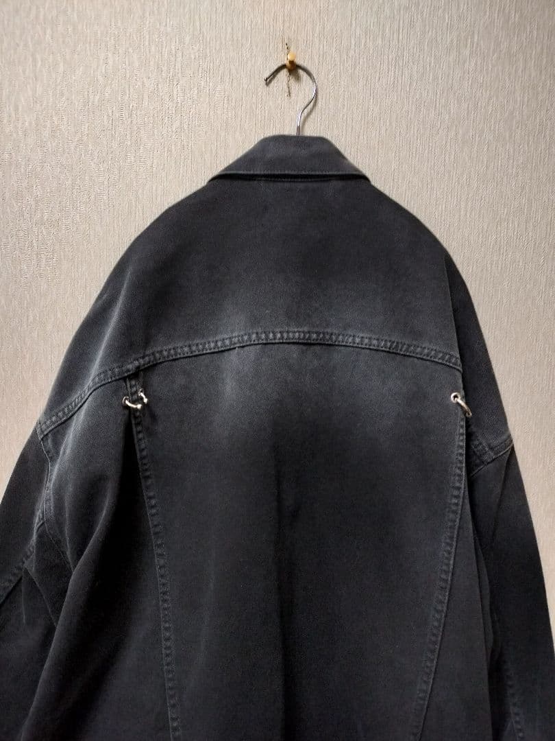 BALENCIAGA☆ PIERCED ジャケット オーバーサイズ ブラック