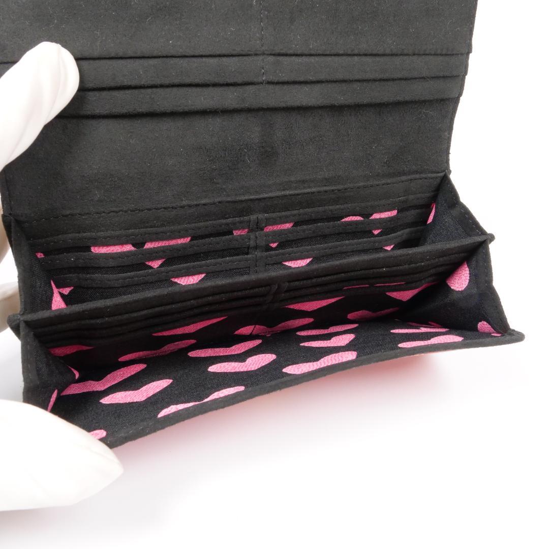 希少極美品✨thinkbee シンクビー 長財布 がま口 いちごモチーフ