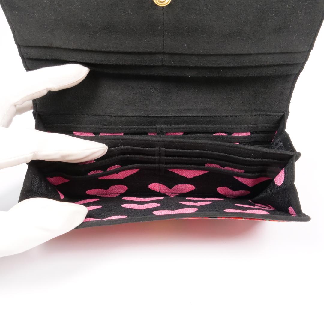 希少極美品✨thinkbee シンクビー 長財布 がま口 いちごモチーフ