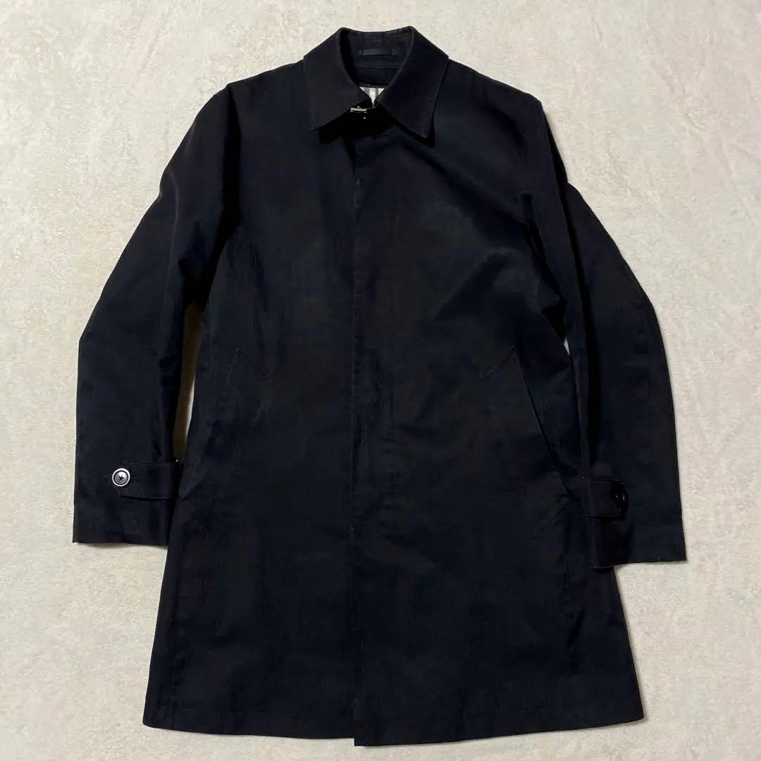 ✨訳あり✨ BURBERRY BLACK LABEL ステンカラーコート　黒