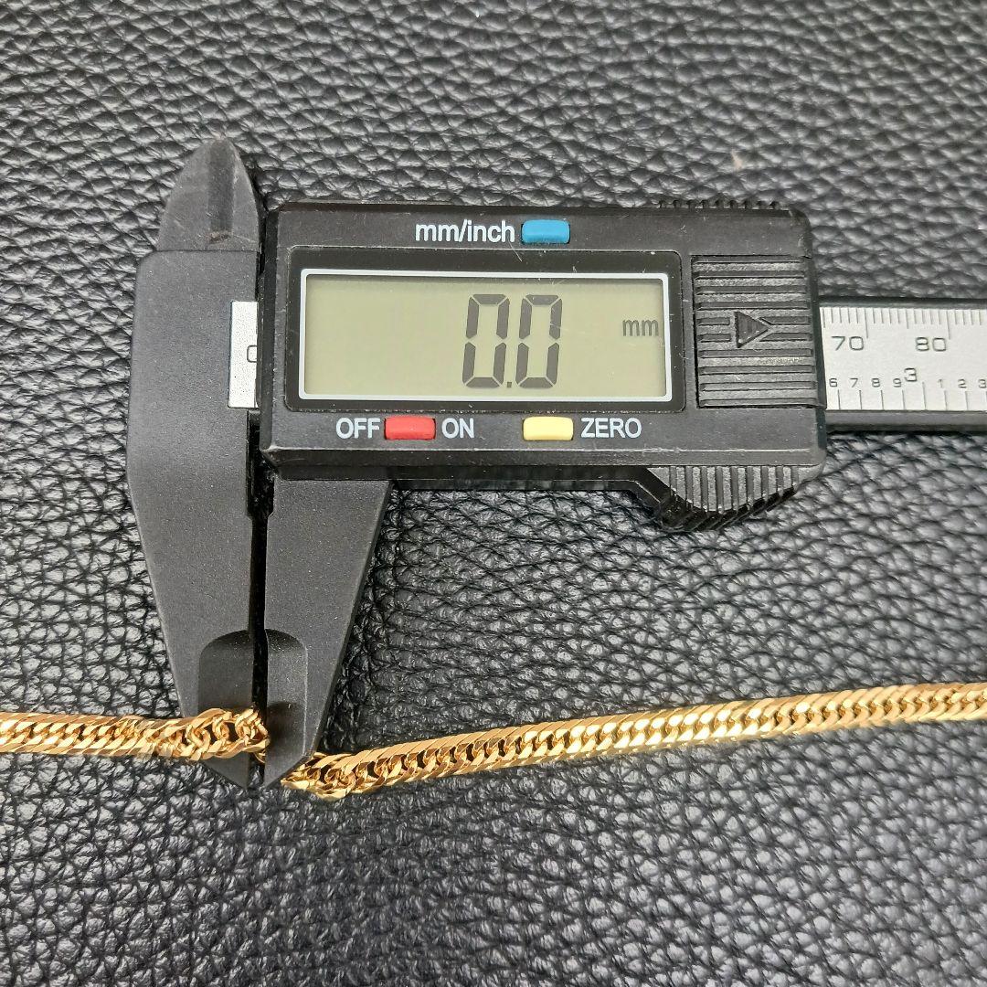 (C011304) K18 YG 喜平8面トリプル ブレスレット メンズ