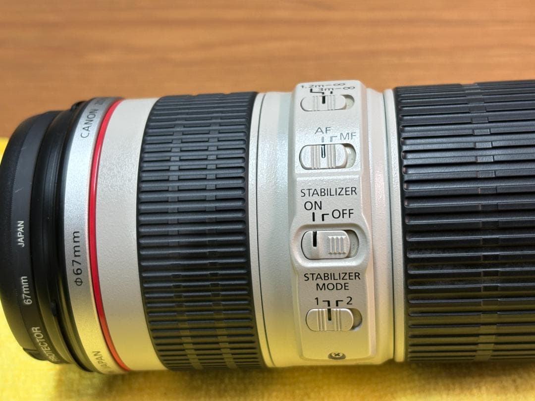 Canon EF70-200mm F4 L IS USM 手振れ、AF、動作良好