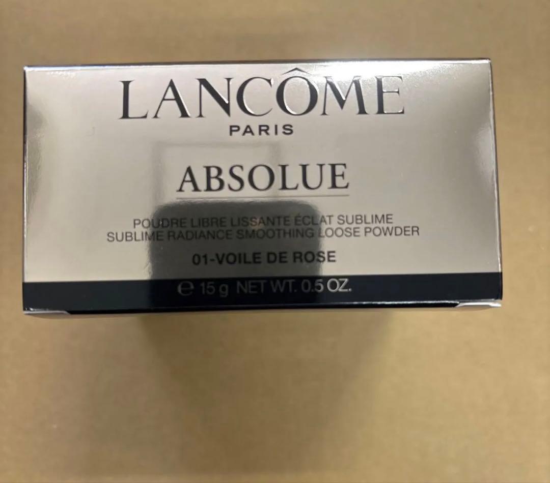 LANCOME ABSOLUE 01 VOILE DE ROSE 新品未使用品 - メルカリ