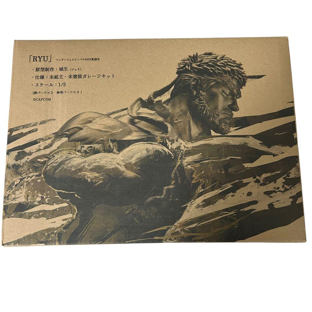リュウ　ストリートファイター　ガレージキット　ワンフェス2025夏　城生