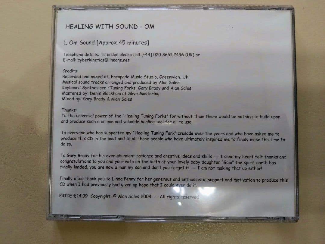 ま*蔵様 【希少品】14本組音叉（カバラ神の音）＆CD(オーム音）