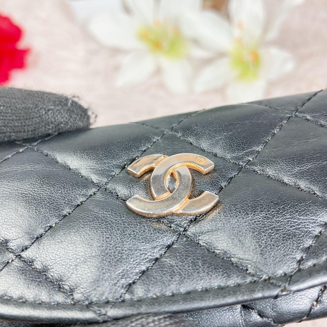 激レア CHANEL キーケース 4連 マトラッセ ヴィンテージ 真贋済み