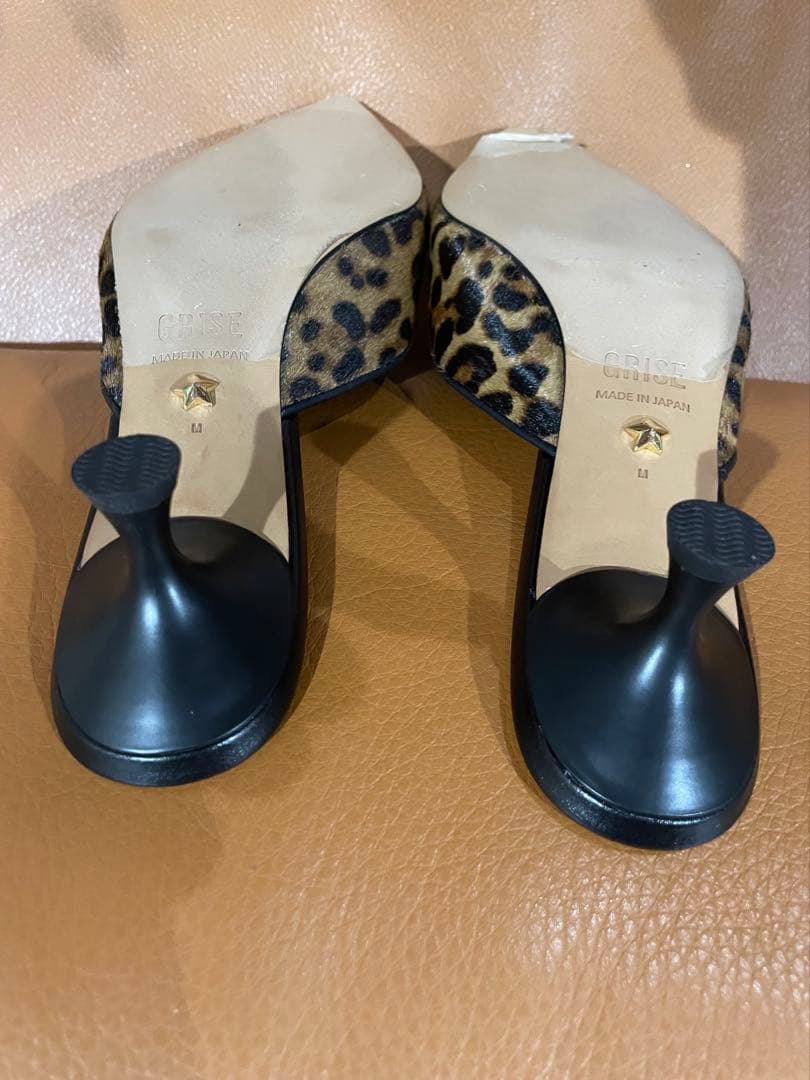 GRISE⭐︎4.5cmレザーポインテッドミュール【未使用品】