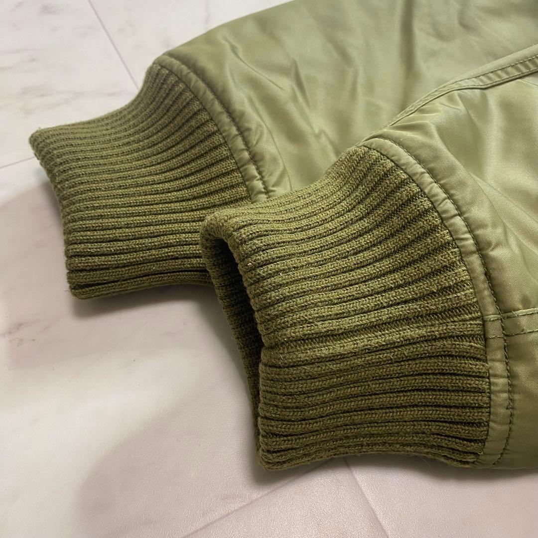 美品✨ALPHA INDUSTRIES MA-1 大きいサイズ5L カーキ