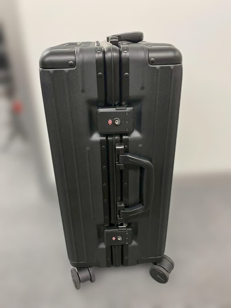 リベティ多機能キャリーケース【マットブラックSサイズ】カナ