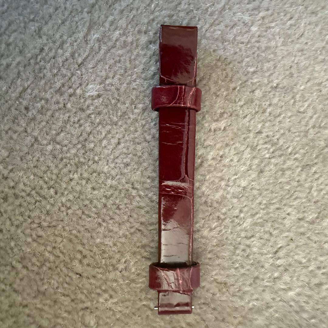 新品◆ヴァンクリーフ&アーペル◆スウィートアルハンブラ用ベルト◆アリゲーター