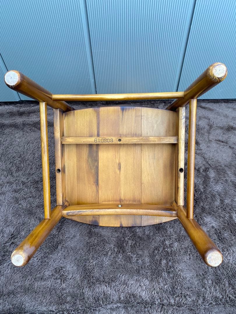 m*i様 オールドカリモク　コロニアル　ダイニングチェア　2脚セット　椅子　馬車