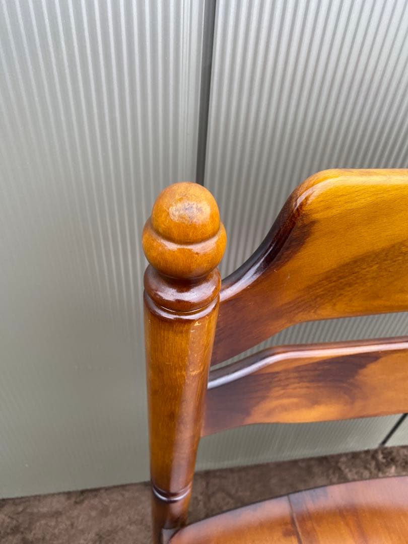 m*i様 オールドカリモク　コロニアル　ダイニングチェア　2脚セット　椅子　馬車