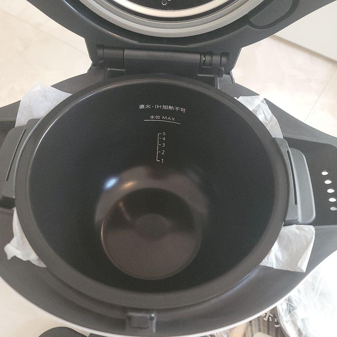 使用回数2回 SHARP ホットクック KN-HW24F-W