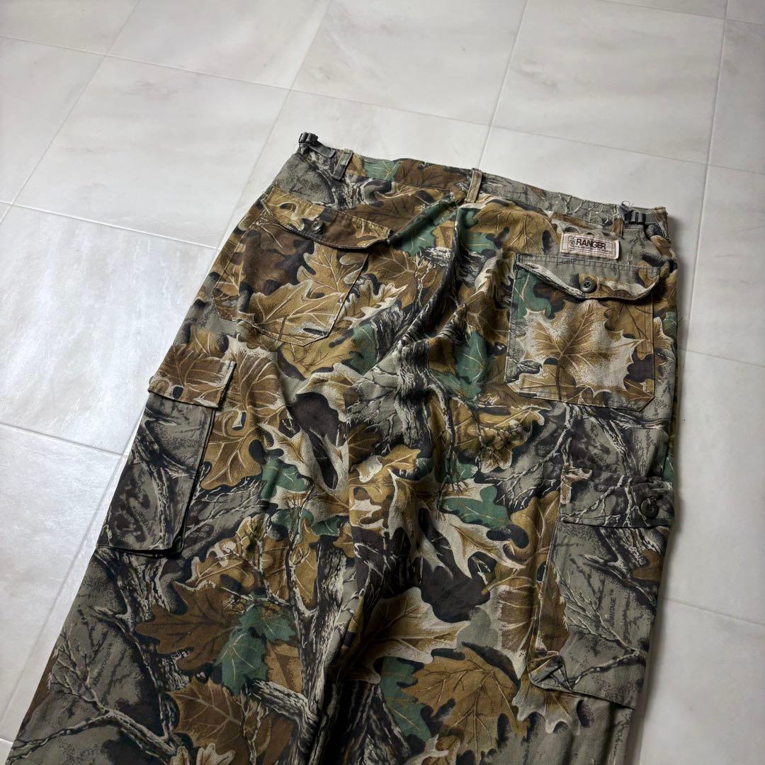 RANGER リアルツリー 極太 カーゴパンツ バギーパンツ B系 USA製