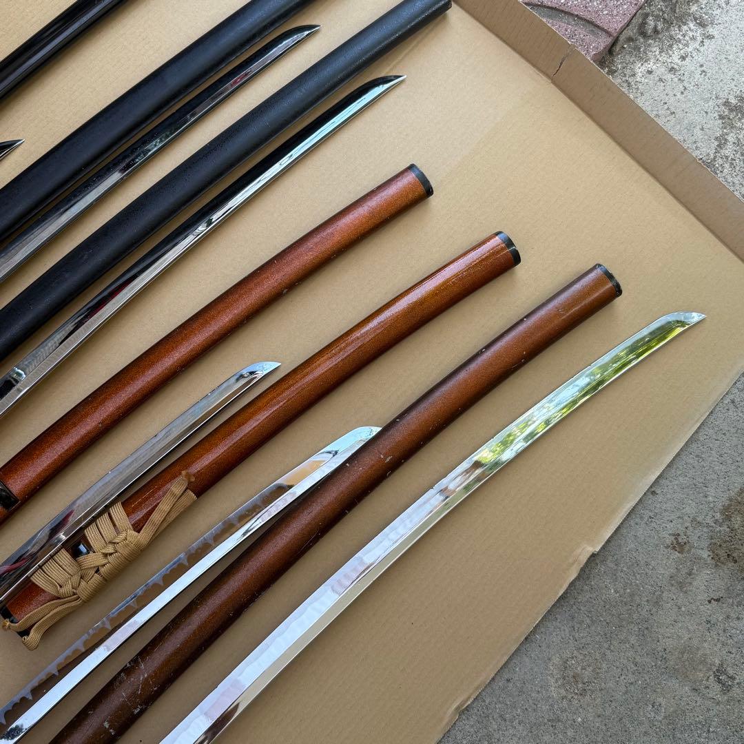 模造刀 8本 模擬刀 刀 和装 コスプレ 侍 サムライ 日本刀 剣 乱舞 武士