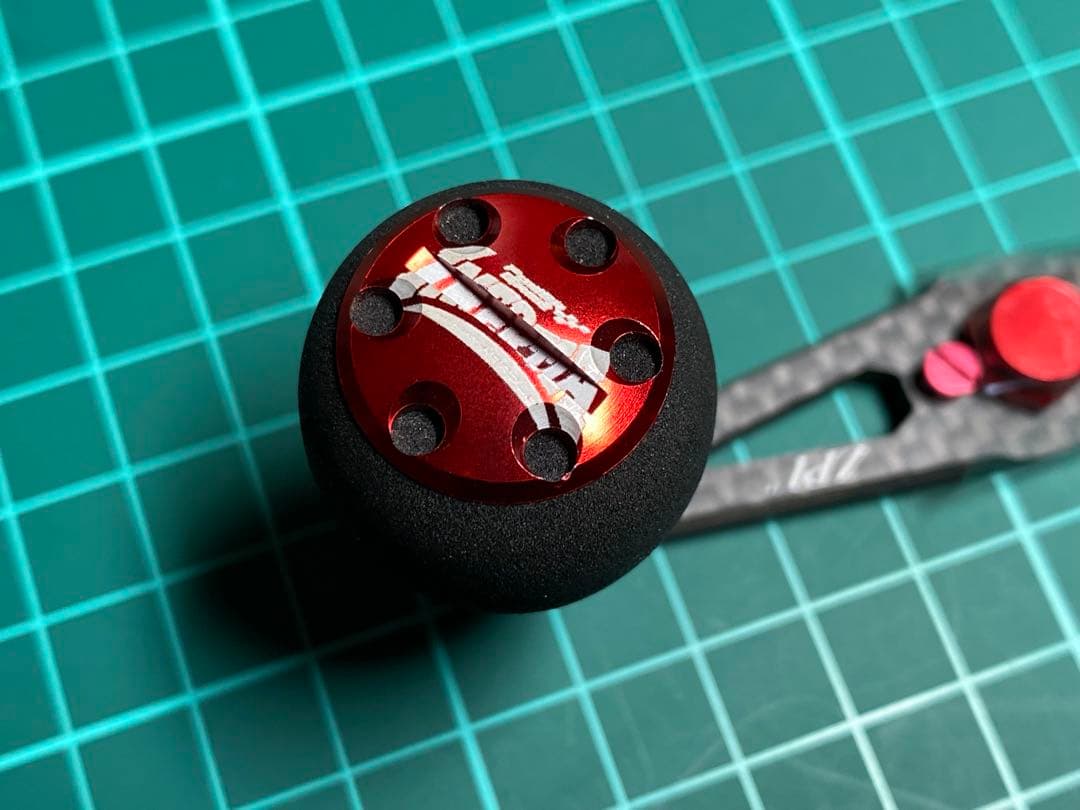 ZPI イナーシャ　カーボンハンドル　SSRC 95mm アブ・ダイワ用