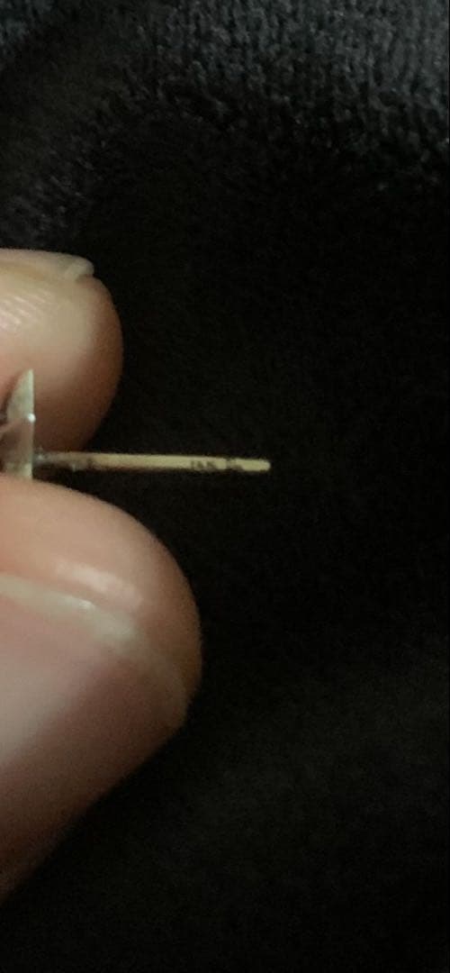 クロムハーツ　スタースタッド　ピアス　シルバー