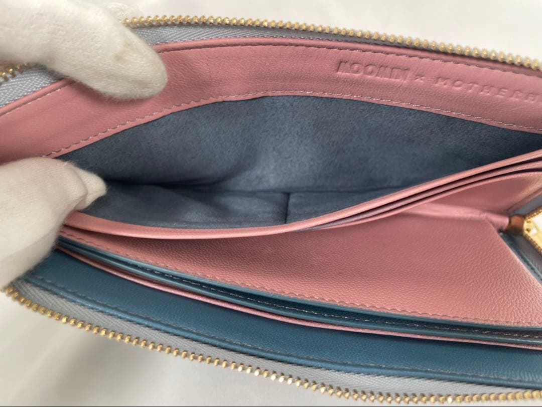 美品 MOTHERHOUSE マザーハウス 長財布 リトルミイ ムーミンコラボ
