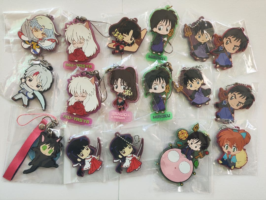 犬夜叉 ラバーストラップ キーホルダー - メルカリ