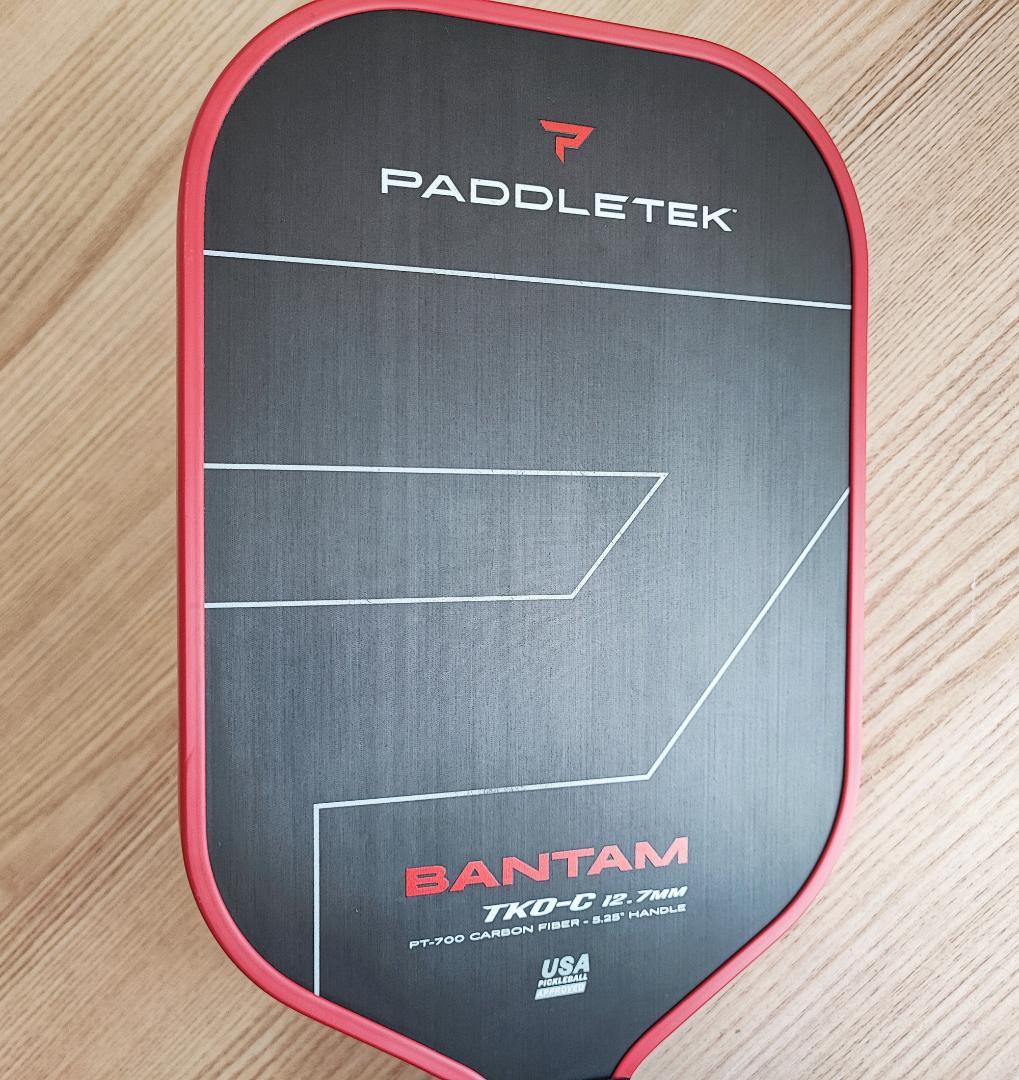 ピックルボールパドル Paddletek Bantam TKO-C リップタイド PADDLETEK