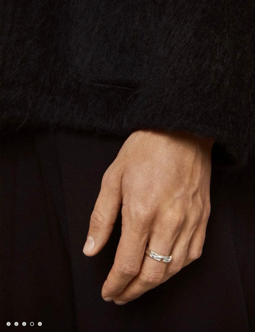 All Blues Square Ring Thin サイズ62