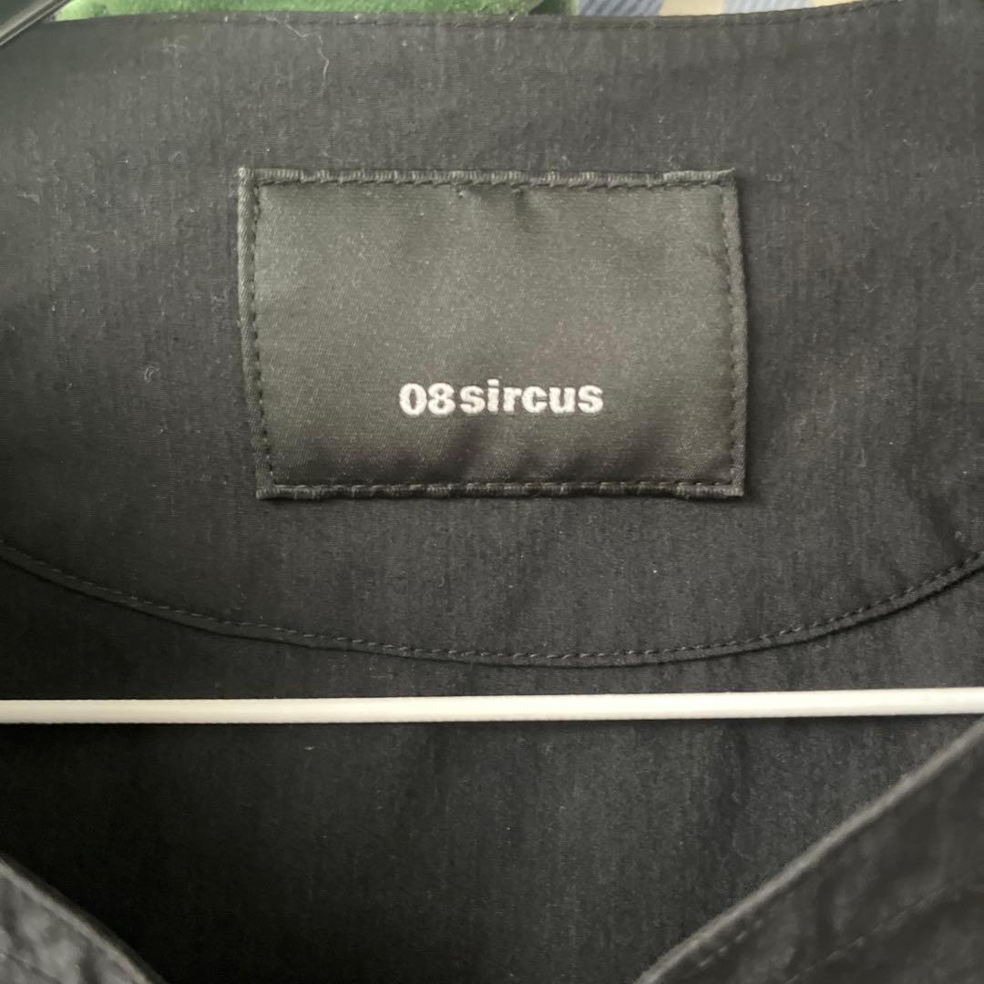 美品】 08sircus ジップアップノーカラーチャイナジャケット - メルカリ