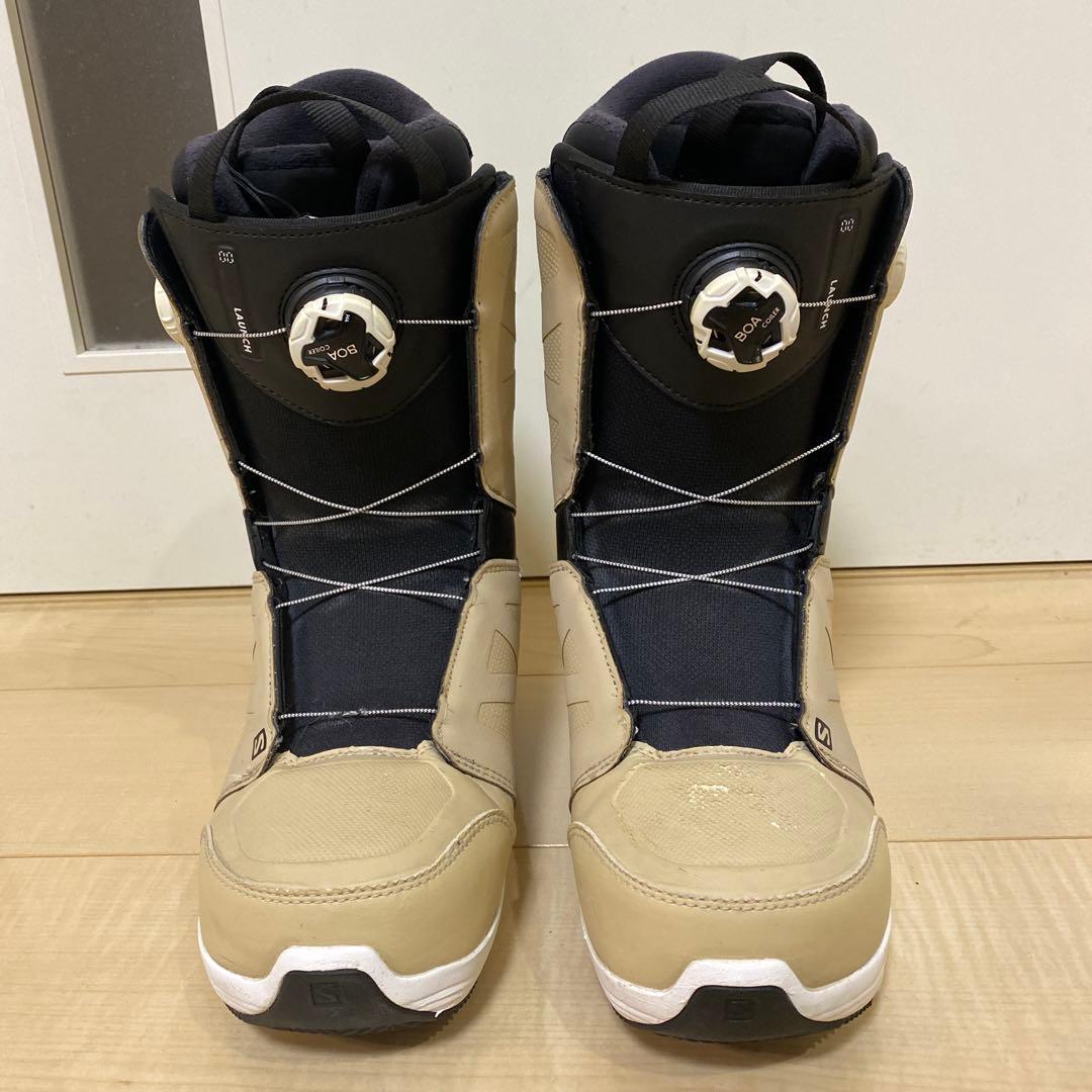 【比較的美品】サロモンLAUNCH BOA SJ 27.0cm 22-23モデル