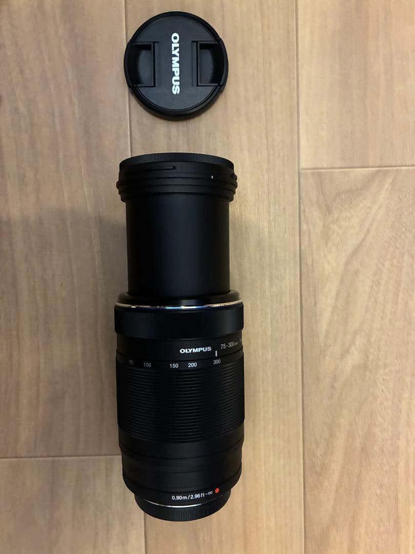 美品Olympus M.Zuiko ED75-300mm f4.8-6.7 II