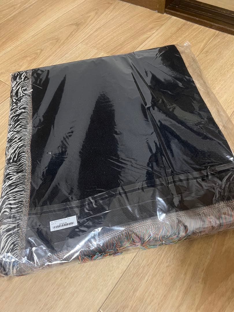 Ameri vintage ノベルティ　マルチブランケット　ラグ