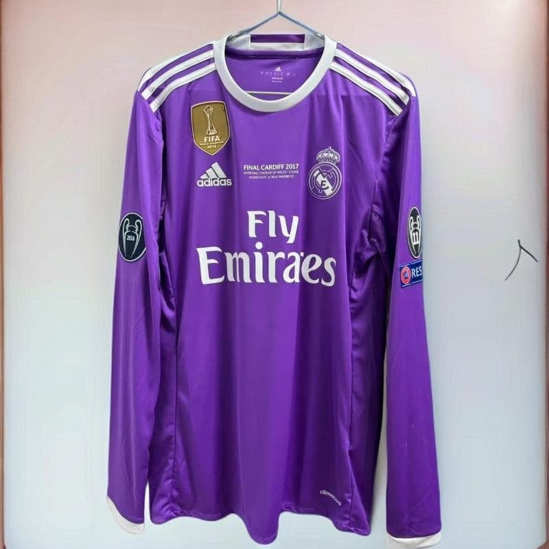 レアル・マドリード SERGIO RAMOS 7番 長袖 シャツ 2017年