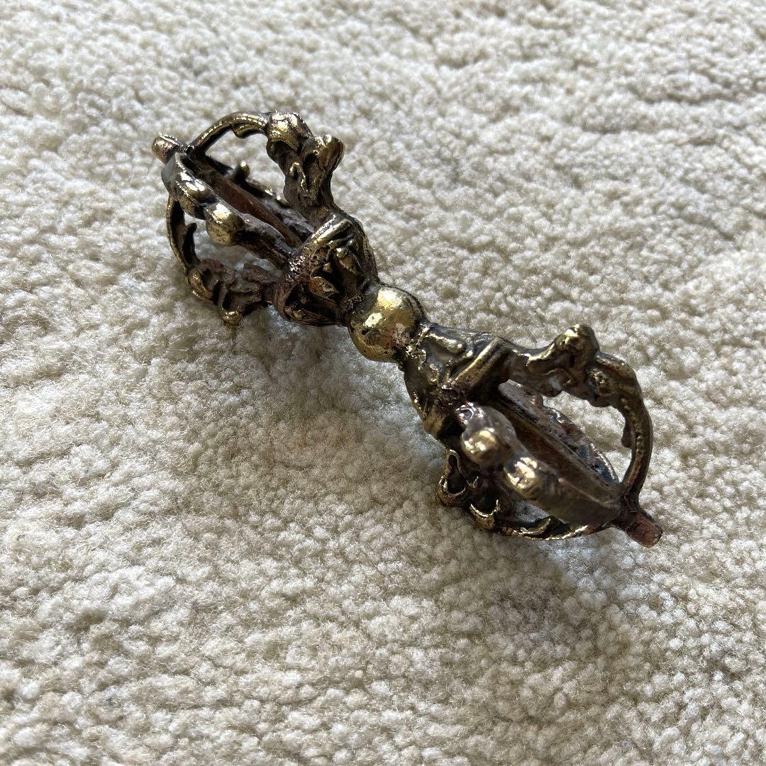 ガンダーベル　ガンター　ドルジェ　金剛鈴　ネパール　チベット ハンドベル 仏具