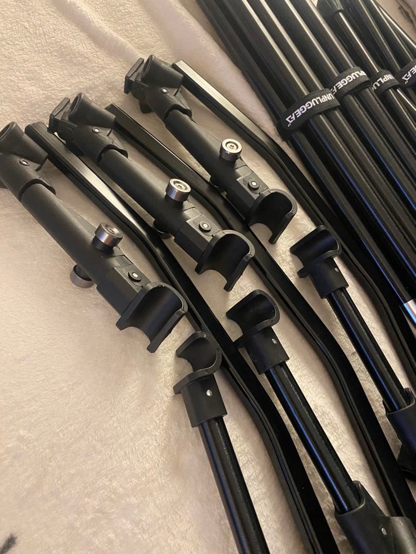 アンプラグド　キャンプ　コット　ブラック ブラックキャンプ　ハイ　ロー