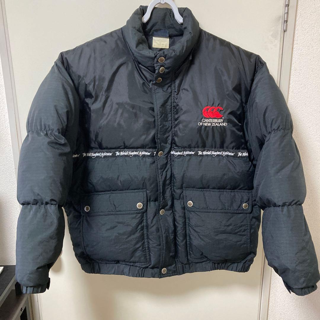 カンタベリー CANTERBURY ダウンジャケット ブラック XL 年代物 - メルカリ