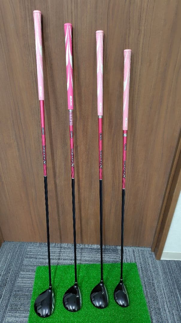 YAMAHA　impress　レディス　Ｒシャフト　７Ｗ　５Ｗ　３Ｗ　６Ｕ　４本