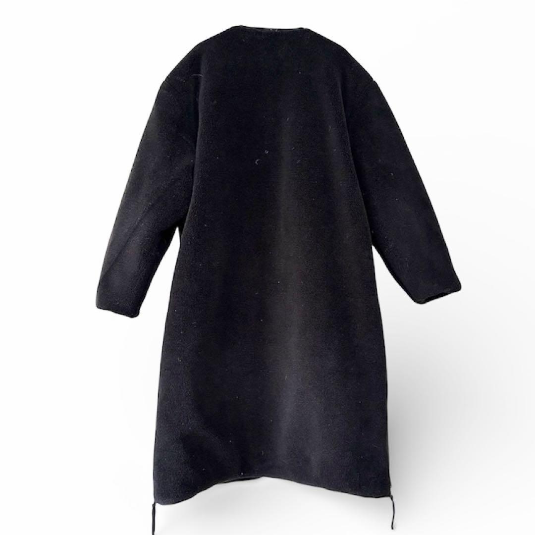 【NOLLEY'S 別注】 TAION ミリタリーリバーシブルロングダウン 黒